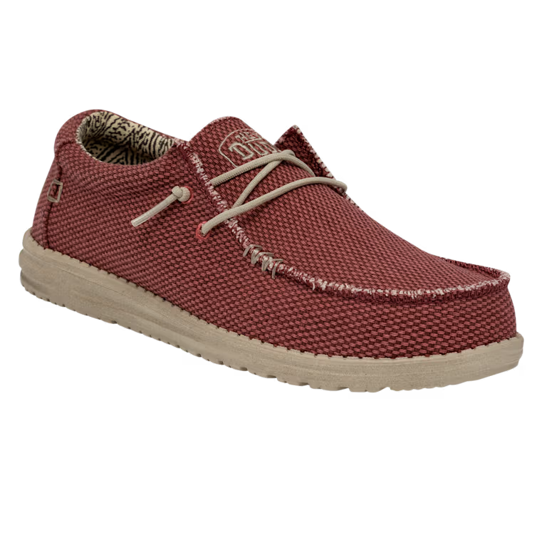 HEY DUDE - Sneaker WALLY BRAIDED - Pompeian Red
