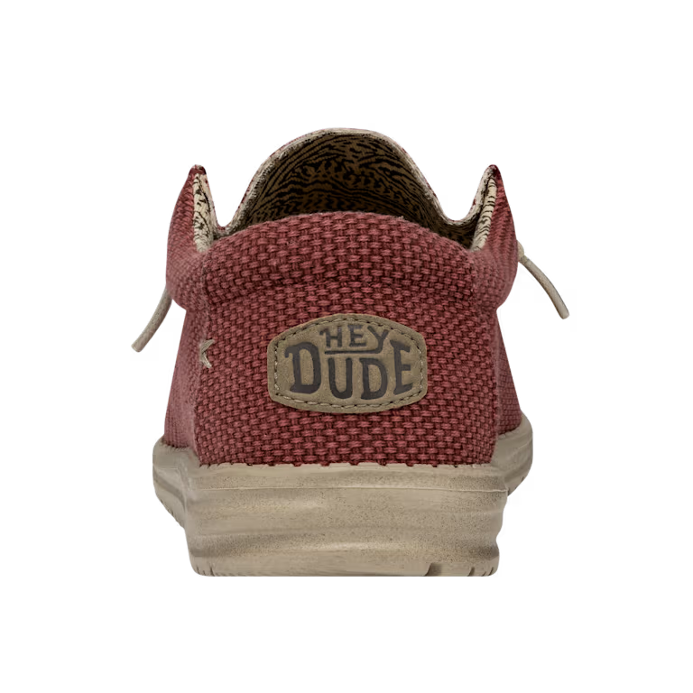HEY DUDE - Sneaker WALLY BRAIDED - Pompeian Red