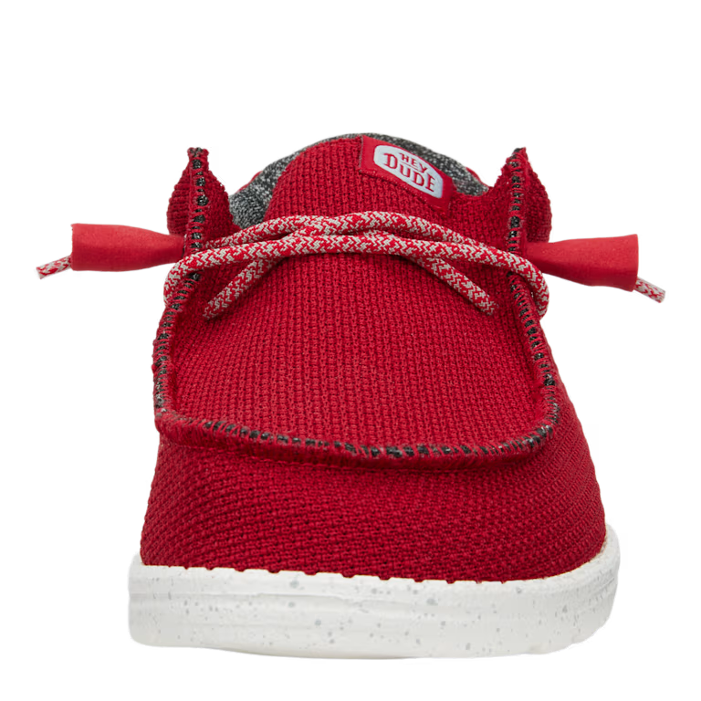 HEY DUDE - Sneaker WALLY SPORT MESH - Dark red