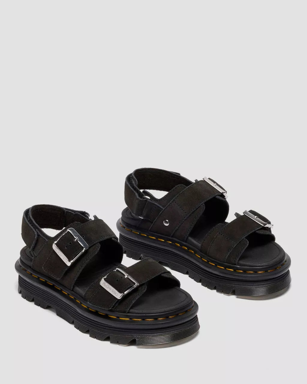 DR. MARTENS - Sandales ZEBZAG SANDAL - Noir