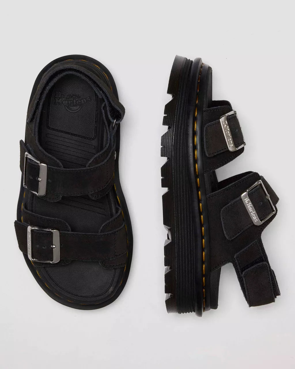 DR. MARTENS - Sandales ZEBZAG SANDAL - Noir