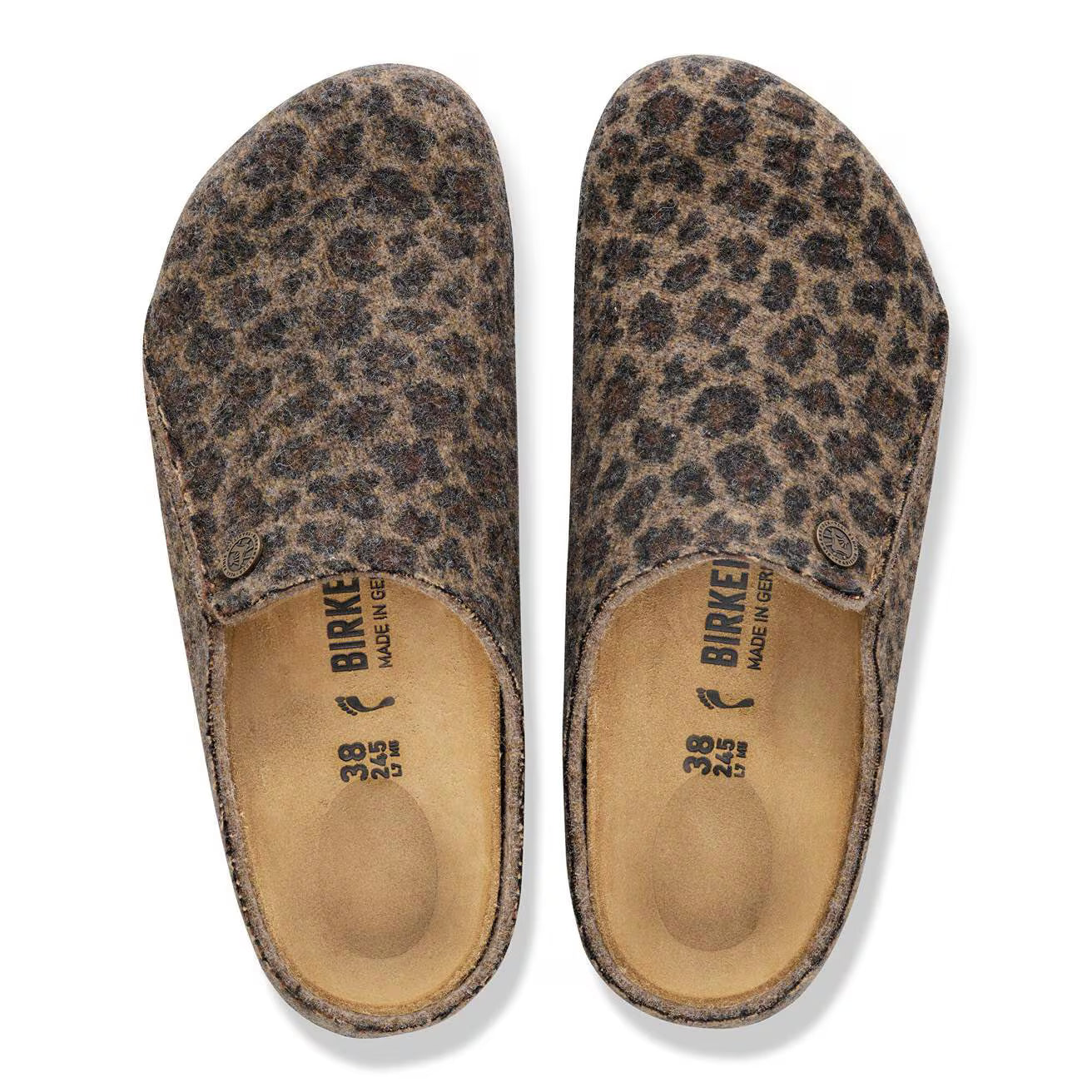 BIRKENSTOCK - Pantoufle ZERMATT LEO - Toffee mélangé