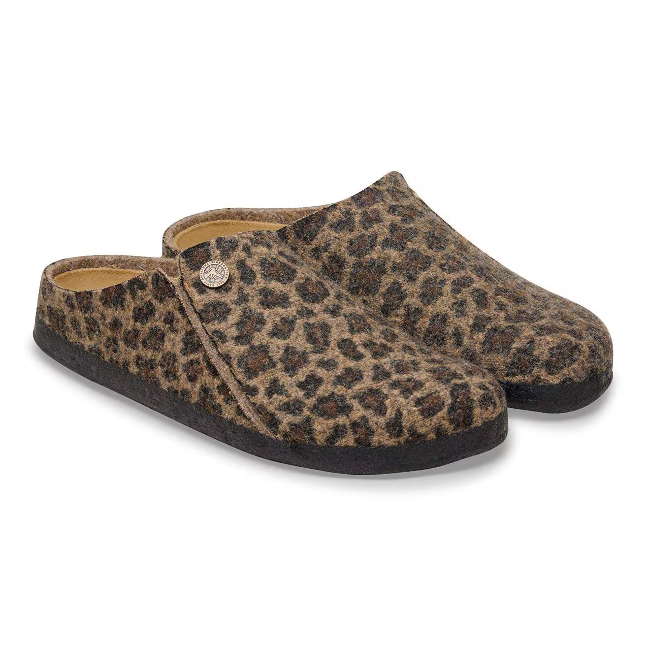 BIRKENSTOCK - Pantoufle ZERMATT LEO - Toffee mélangé