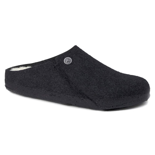 BIRKENSTOCK - Pantoufle fourrée ZERMATT - Feutre de laine - Anthracite