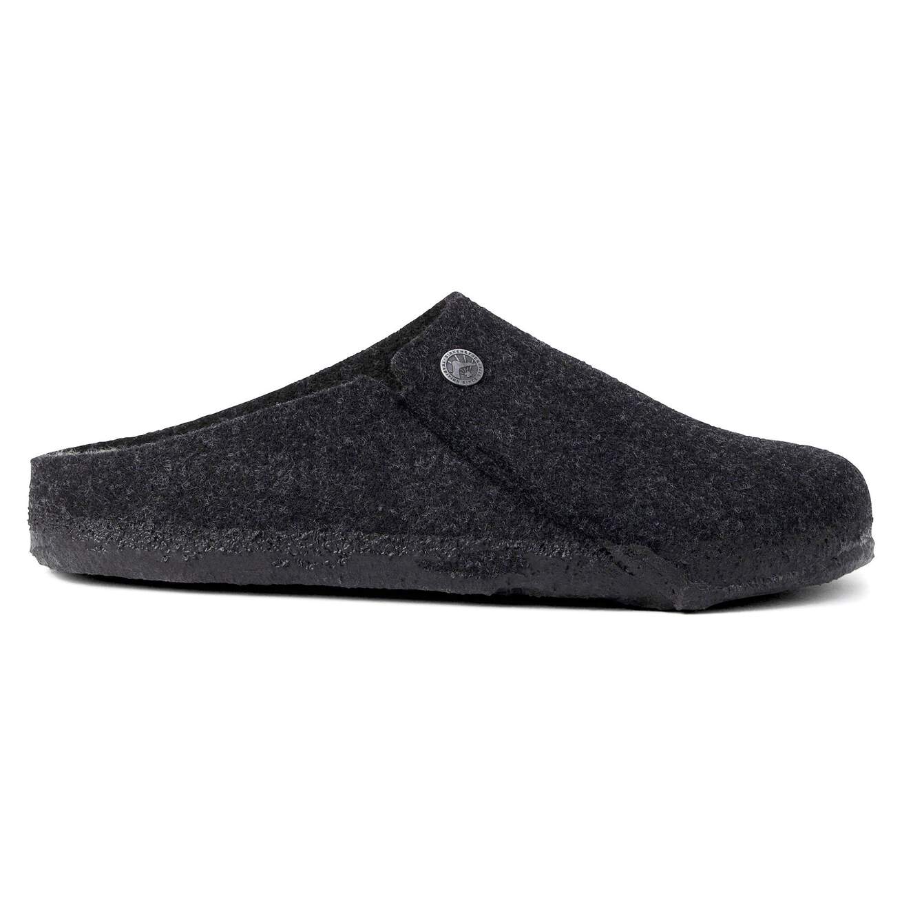 BIRKENSTOCK - Pantoufle fourrée ZERMATT - Feutre de laine - Anthracite