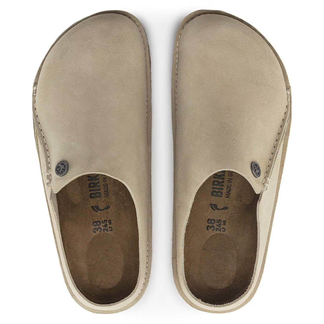 BIRKENSTOCK - Pantoufle Premium fourée ZERMATT - Feutre de laine - Eggshell
