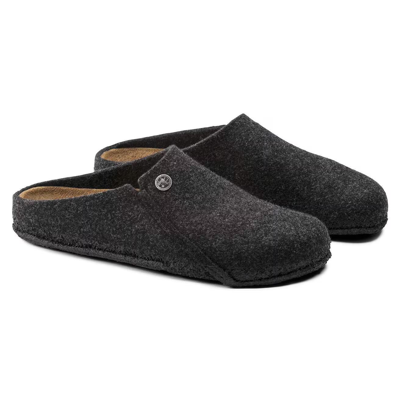 BIRKENSTOCK - Pantoufle ZERMATT - Feutre de laine - Anthracite