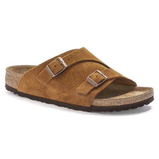 BIRKENSTOCK - Mule ZURICH Suède - Mink
