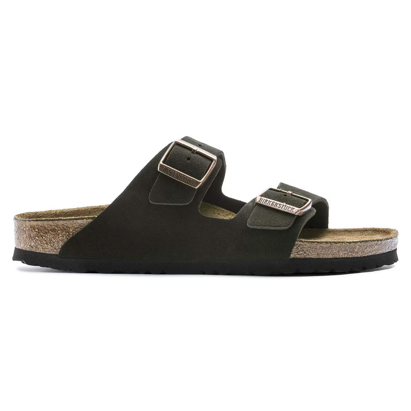 BIRKENSTOCK - Sandale ARIZONA Suède - Lit de pied souple - Mocca