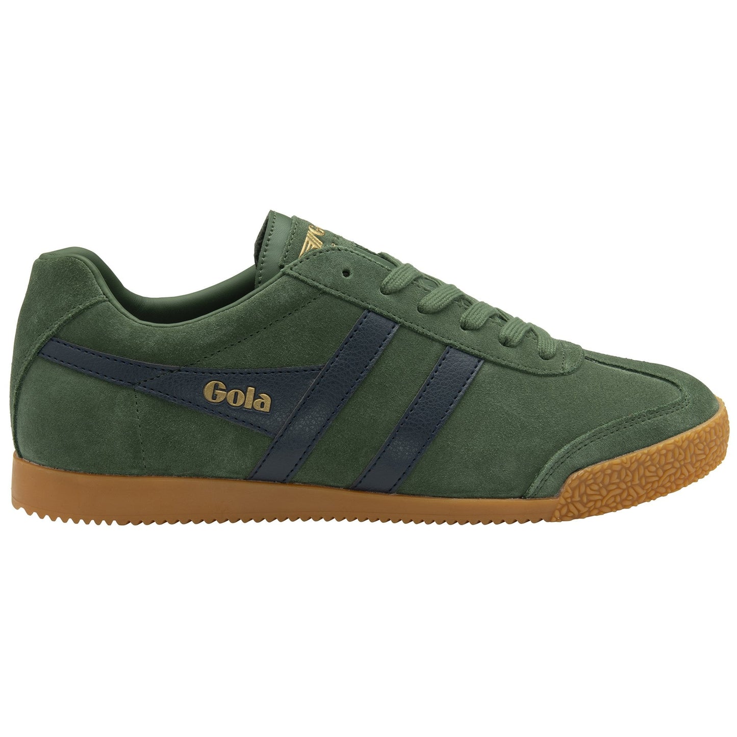 GOLA - Basket HARRIER - Daim - Evergreen/Navy