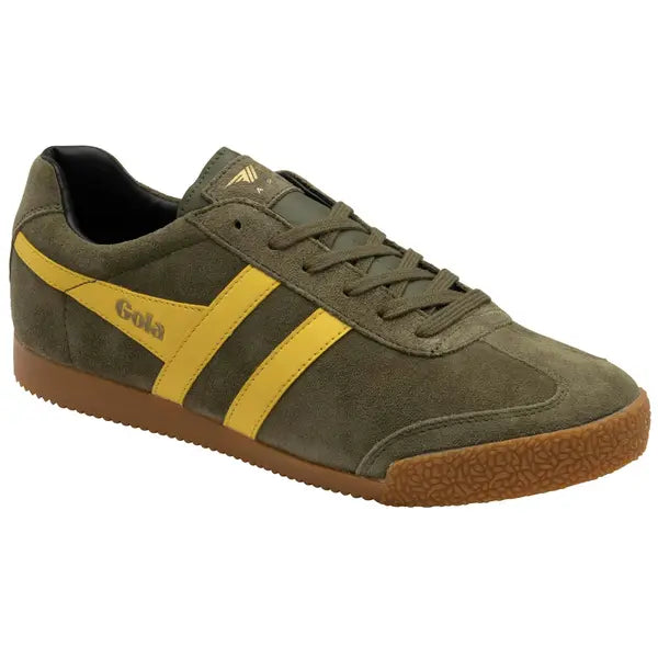 GOLA - Basket HARRIER - Daim - Khaki/Sun/Black