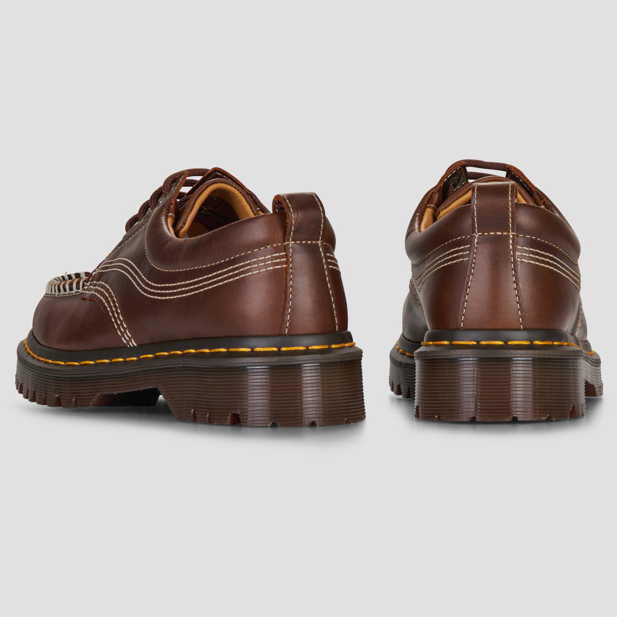 DR. MARTENS - Chaussures à lacets LOWELL - Butterscotch