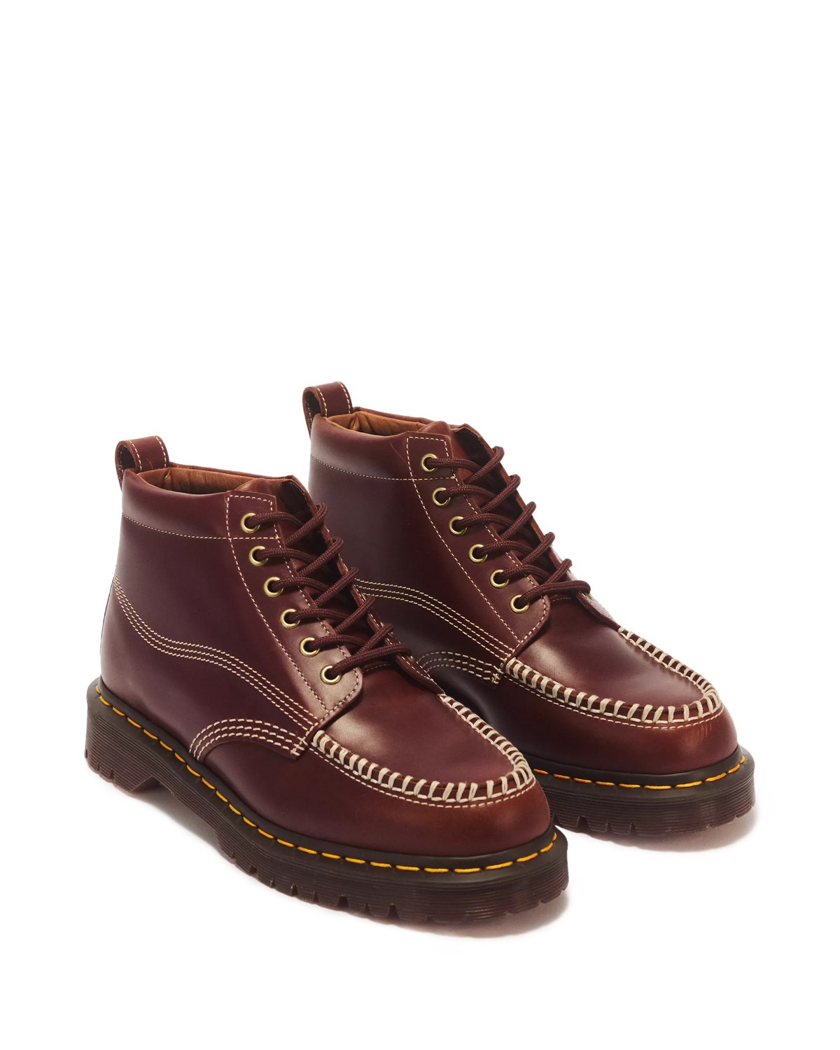 DR. MARTENS - Chaussures à lacets LOWELL CHUKKA - Butterscotch