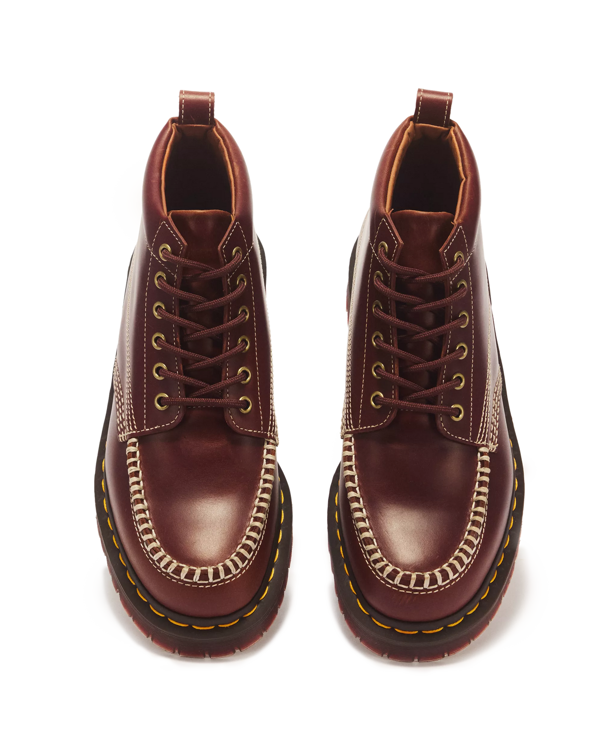 DR. MARTENS - Chaussures à lacets LOWELL CHUKKA - Butterscotch