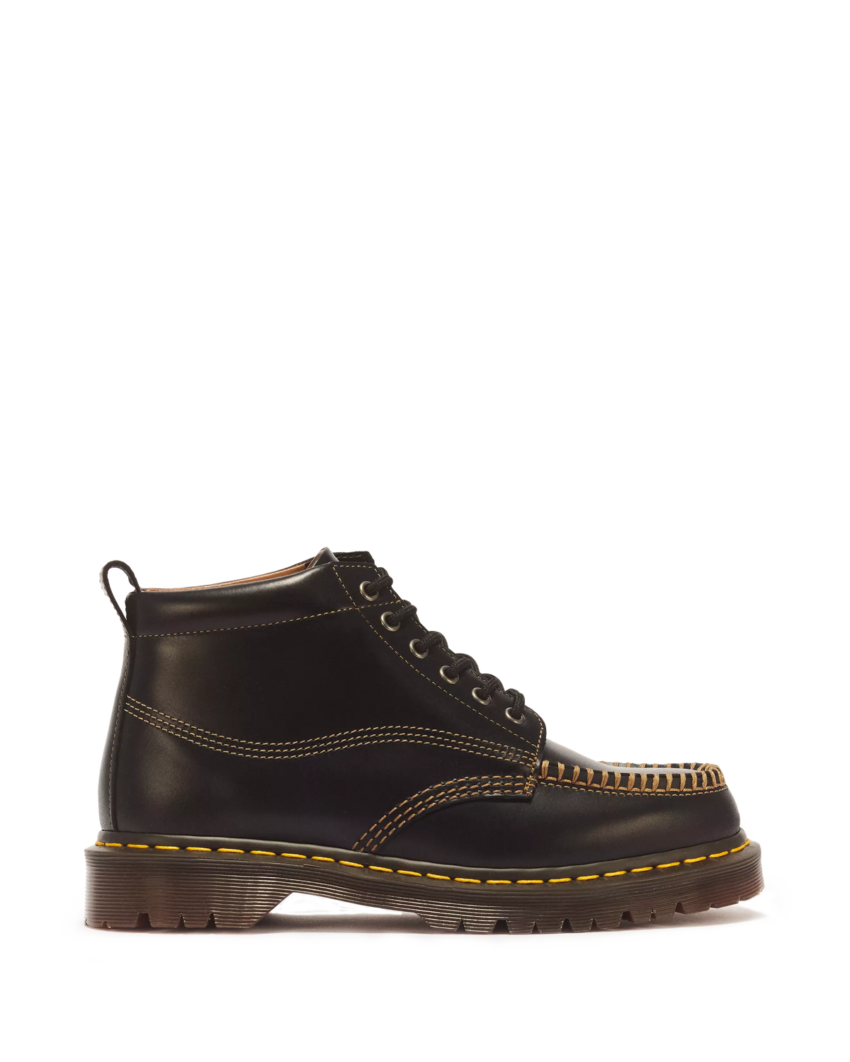 DR. MARTENS - Chaussures à lacets LOWELL CHUKKA - Noir