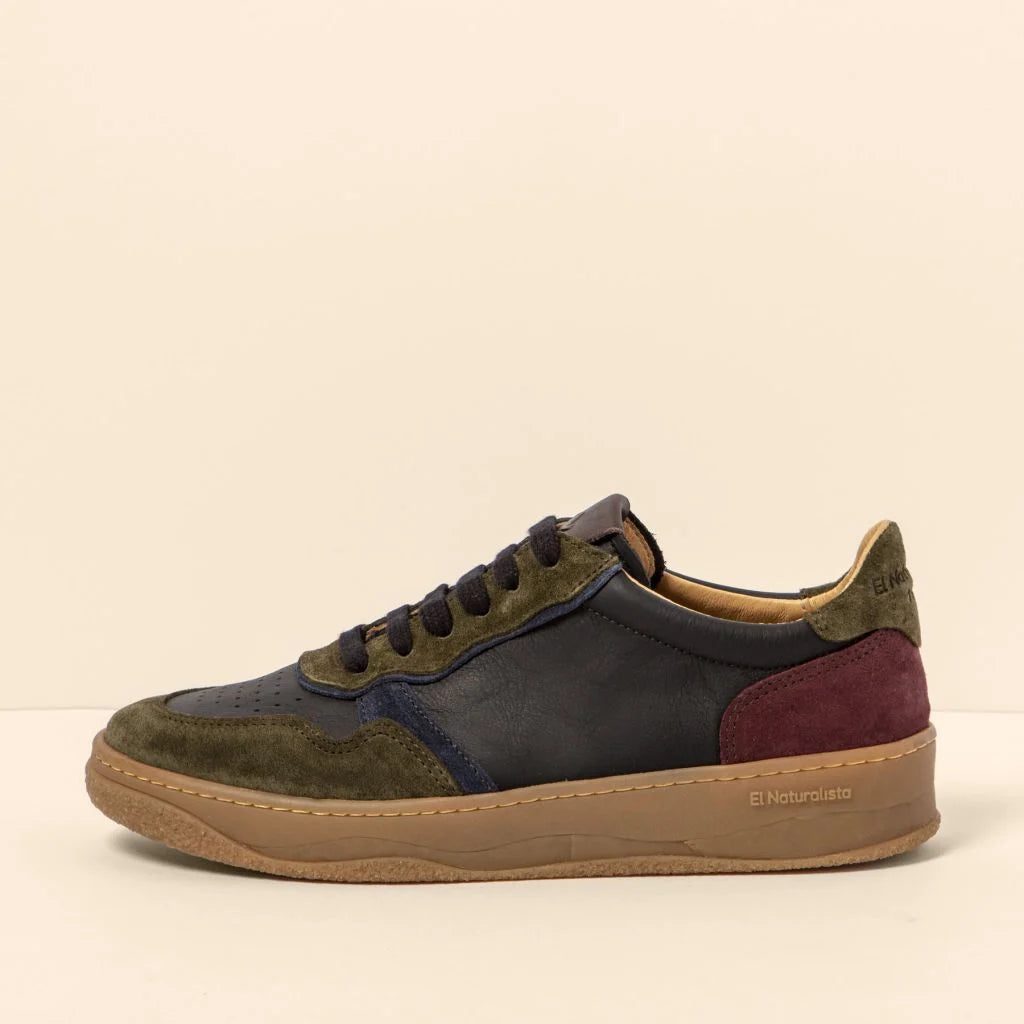 EL NATURALISTA - Sneakers N5844 GEO - Cuir de veau - Black