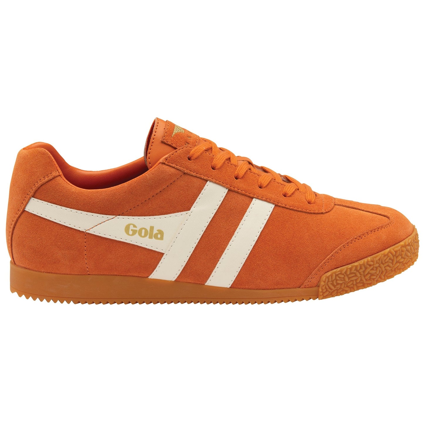 GOLA - Basket HARRIER - Daim - Moody orange/Off white