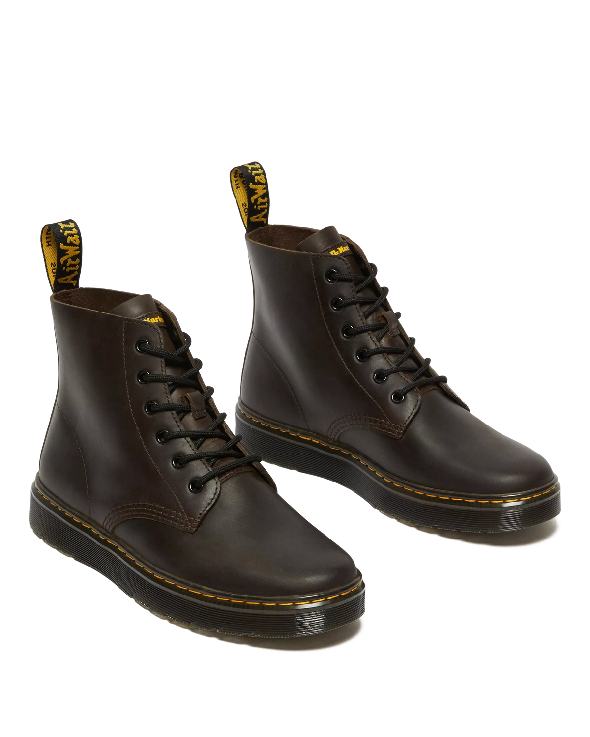 DR. MARTENS - Bottines THURSTON CHUKKA - Crazy Horse - Marron
